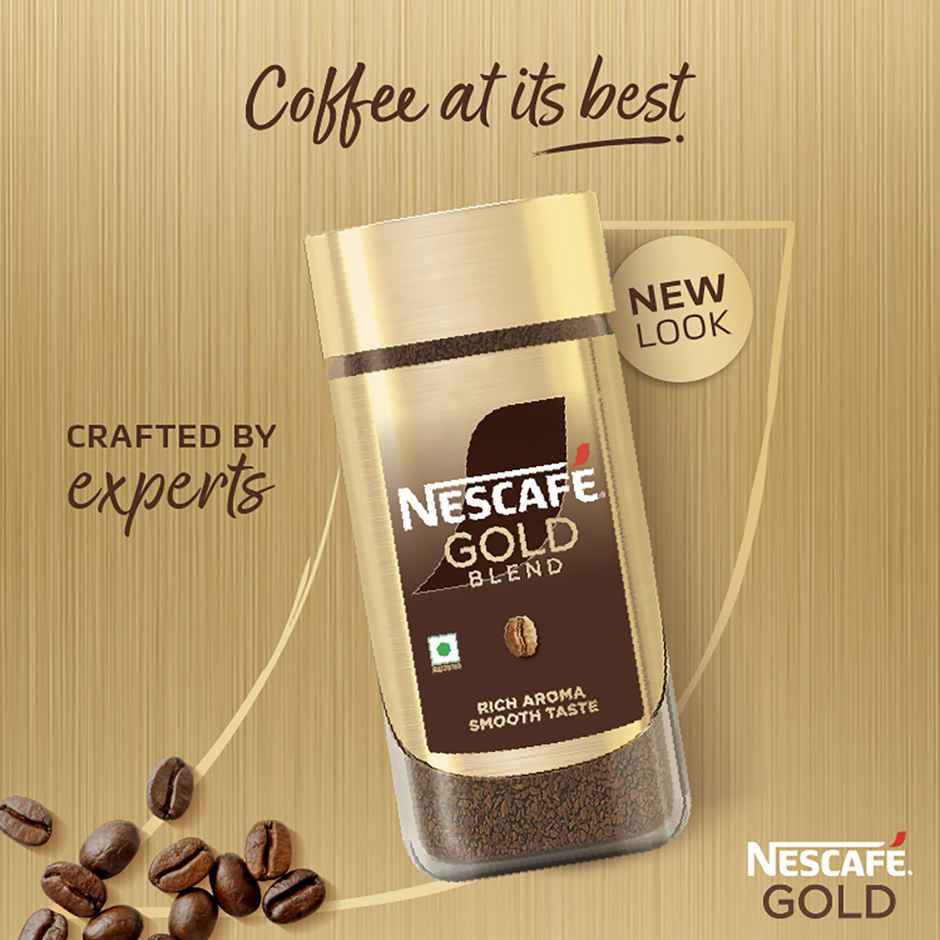 Nescafe Gold Blend Rich And Smooth Arabica And Robusta Instant Coffee