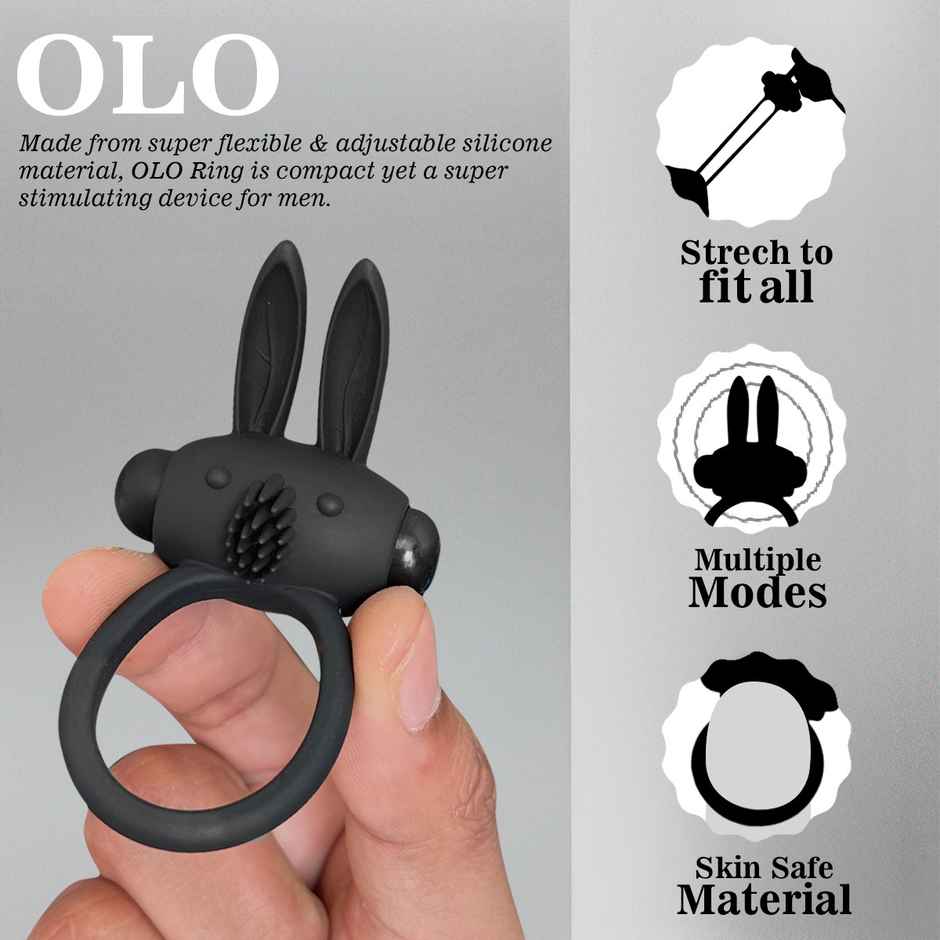 Calmras Olo Vibrating Ring For Men | Stimulating & Comfortable
