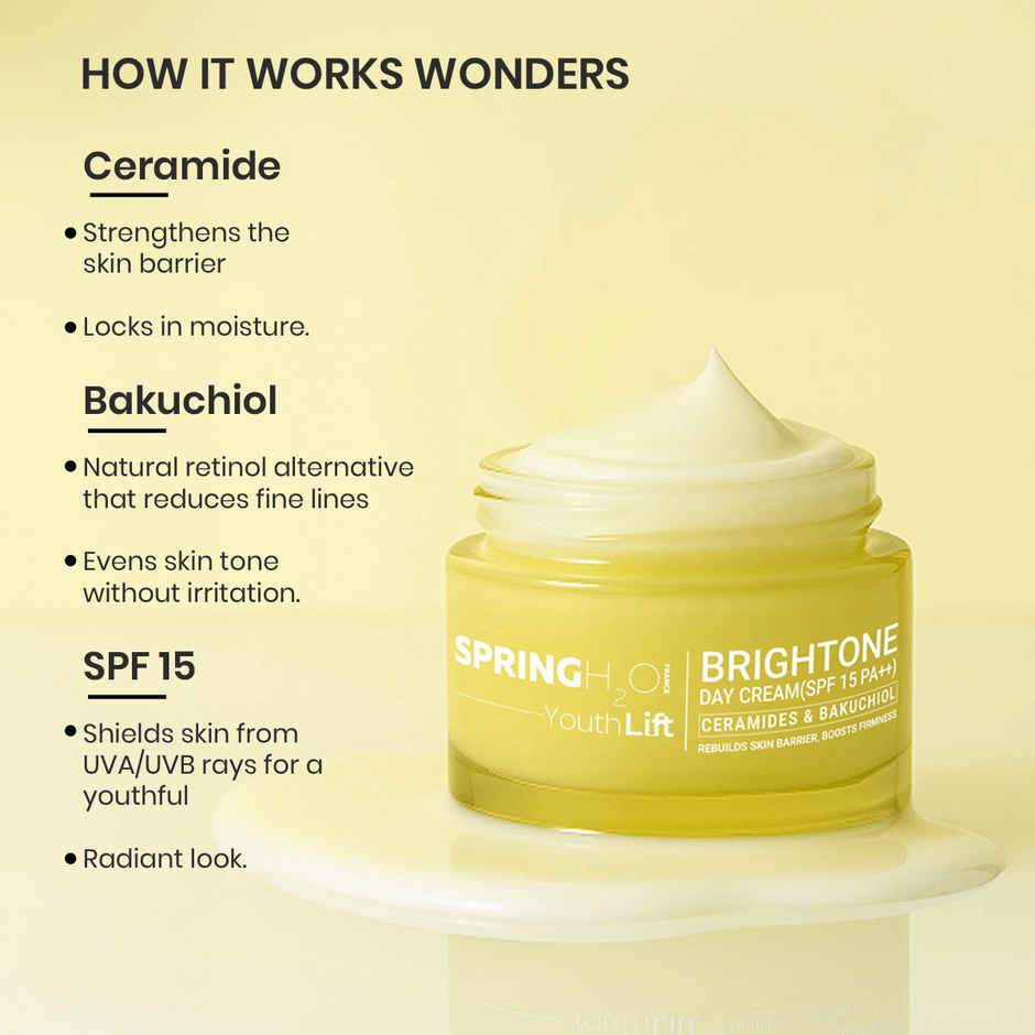 Spring H2O Brightone Day Cream Spf 15 Pa++