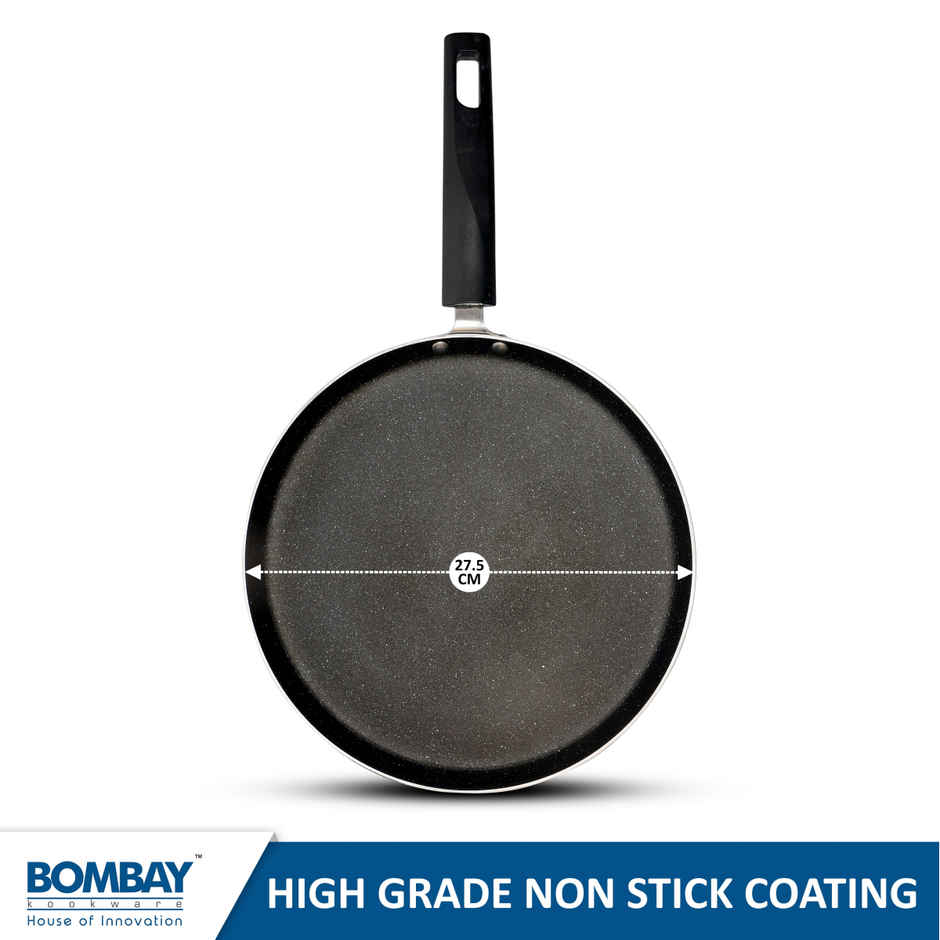 Bombay Kookware Kala Kruti Dosa Tawa 28cm