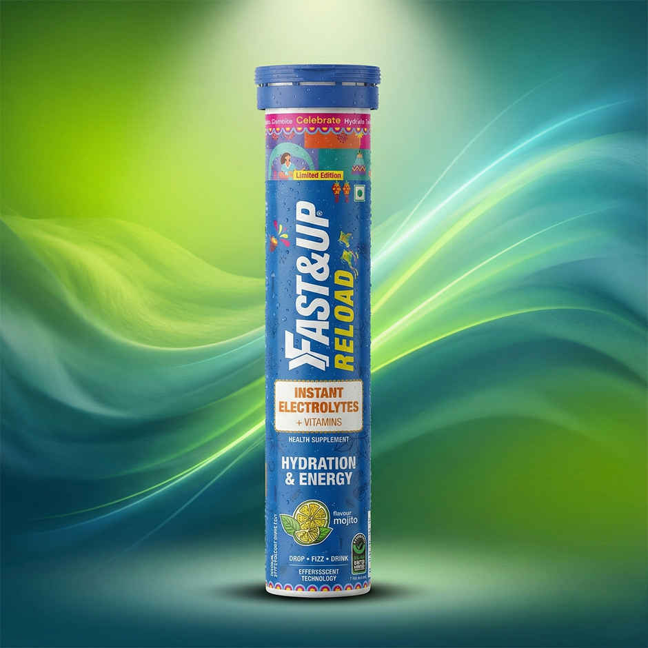 Fast&up Reload Energy Drink Low Sugar Electrolyte | Mojito Flavour