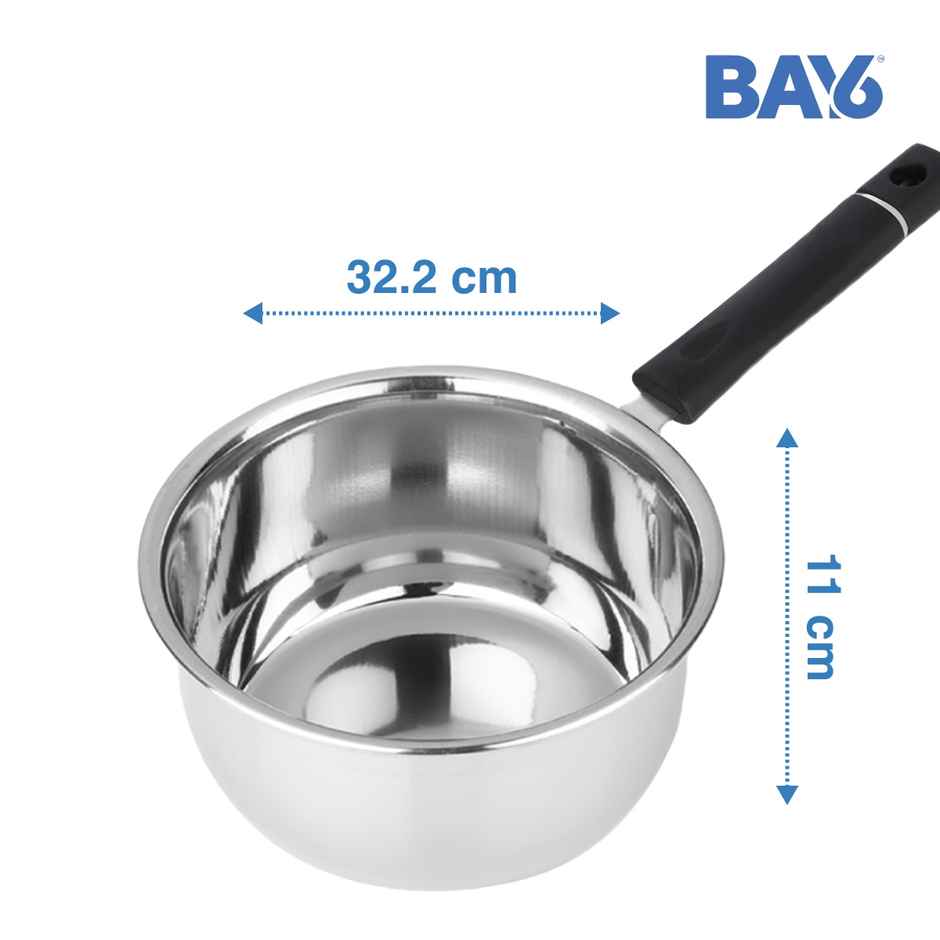 BAY6 Steel Saucepan - 1.5 L