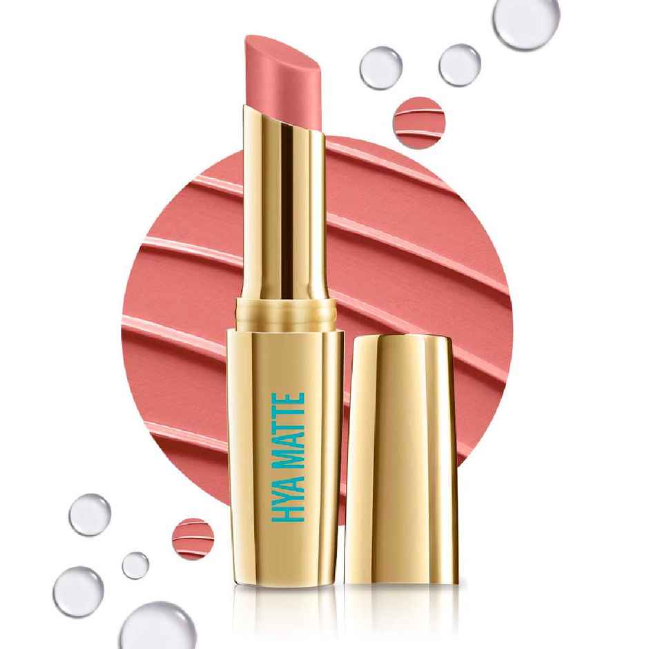 Lakme 9to5 Hya Matte Lipstick | Vacation Nude