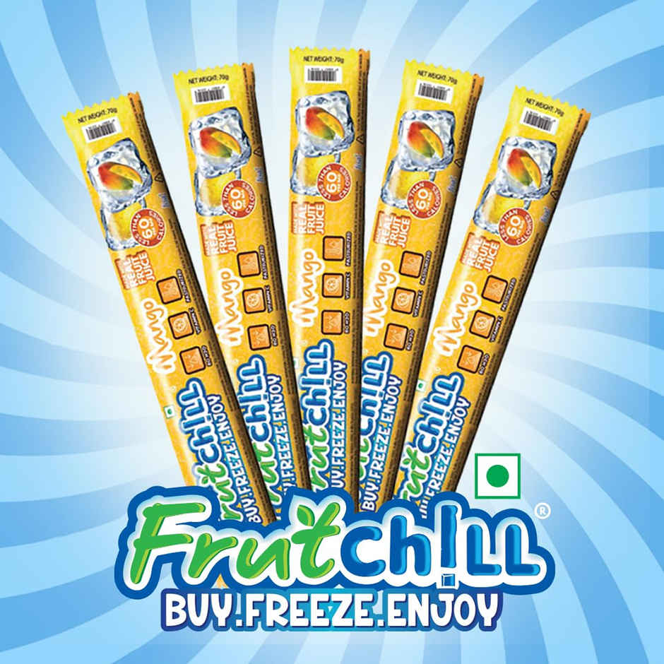 Fruitchill Mango Ice Pops/ Frozen Juice Bars