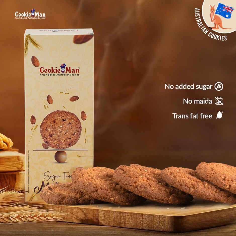 CookieMan Sugar Free Multigrain Protein Cookies