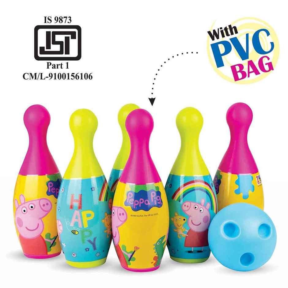 ITOYS Bowling Set Pvc-Peppa Pig (Assorted)