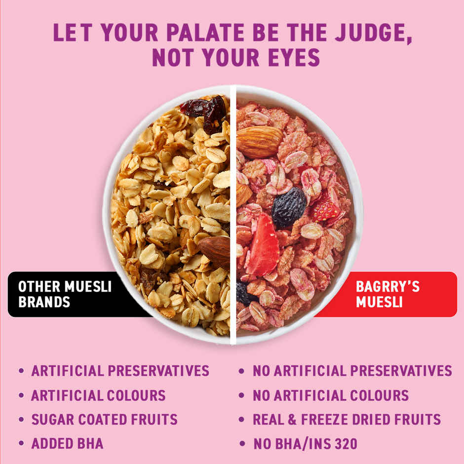 Bagrry's Crunchy Nutty Fruity Muesli