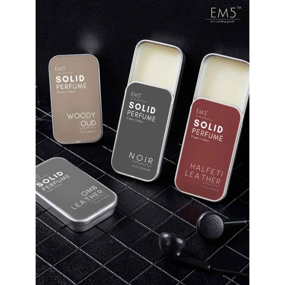 EM5 Alpha Set Of 4 Solid Perfume For Men - Gift For Men