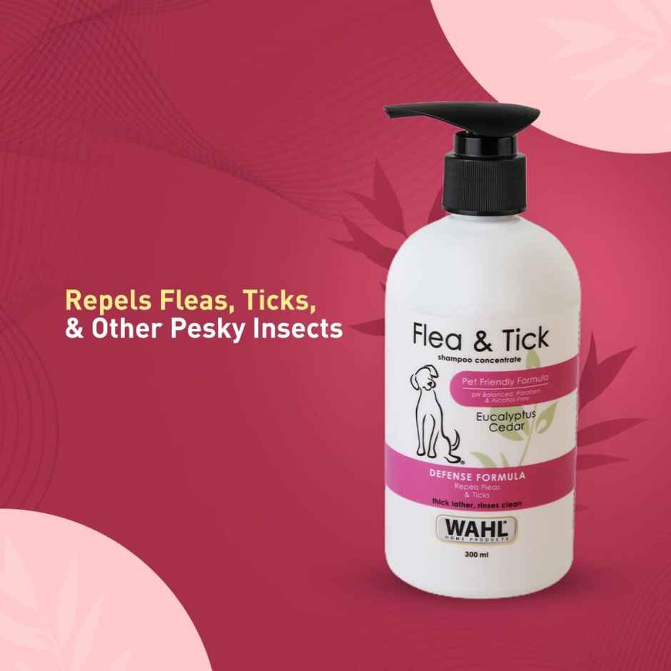 Wahl Flea And Tick Shampoo - Eucalyptus Cedar