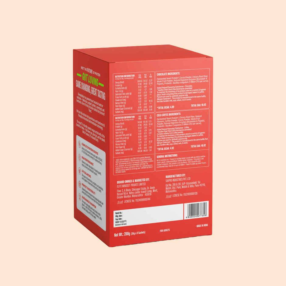 SuperYou Pro Fermented Yeast Protein- Assorted Box | 24g Protein Per Sachet