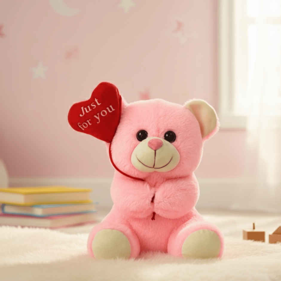 Toytales Teddy Bear | Plush Toy | Gift For Kids | Soft Toy | Baby Gifts | Cute Toy|Pink 30 cm