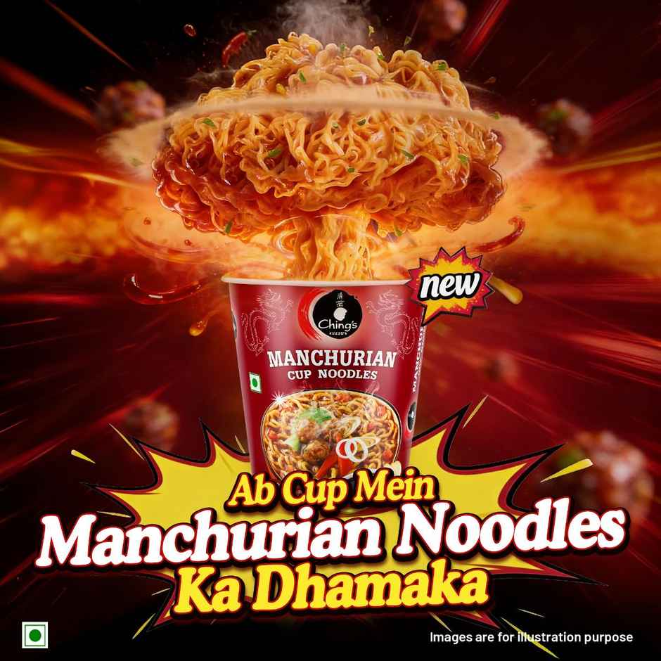 Ching's Secret Manchurian Cup Noodles | Ready in 6-7 minutes | Easy to Make | Pre-Seasoned