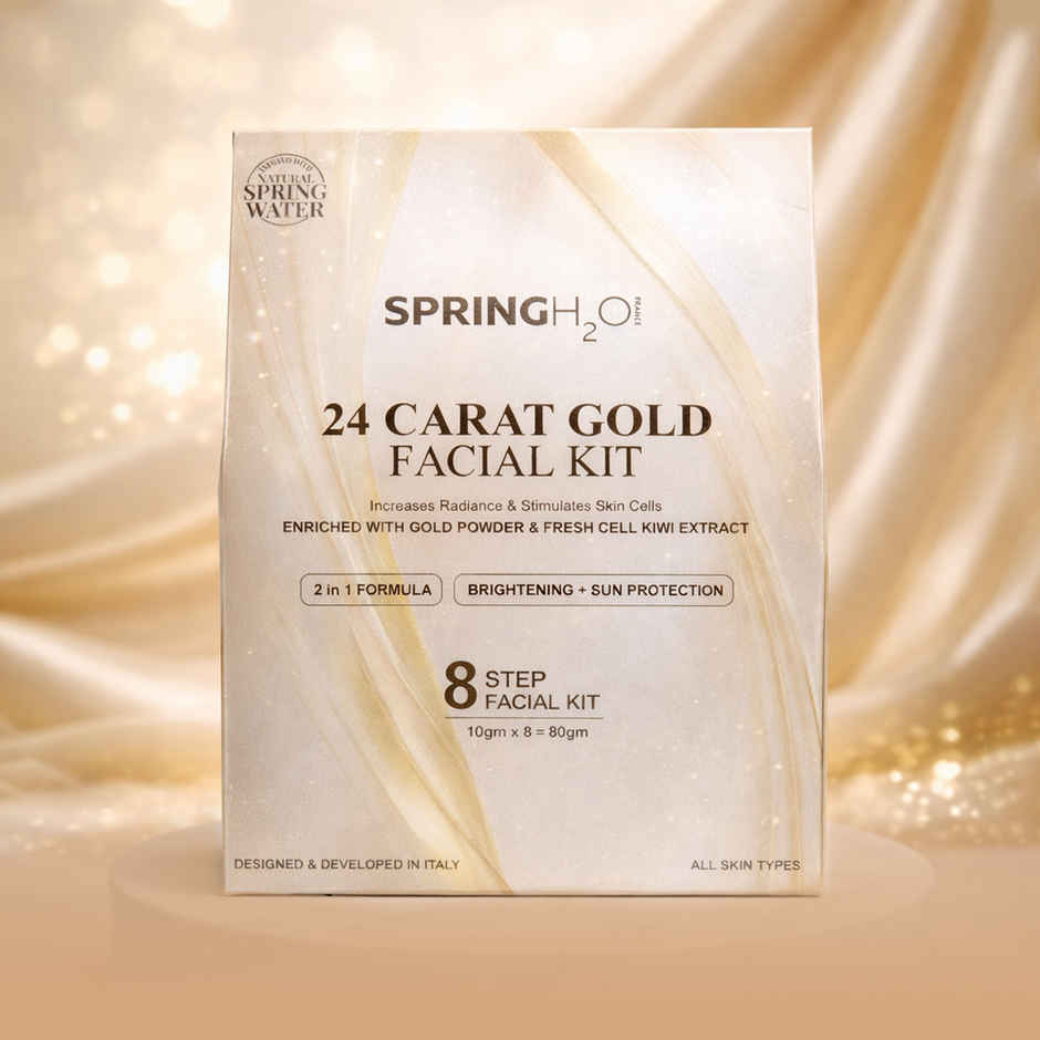 Spring H2O 24 Carat Gold Facial Kit With Magic Glow Skin
