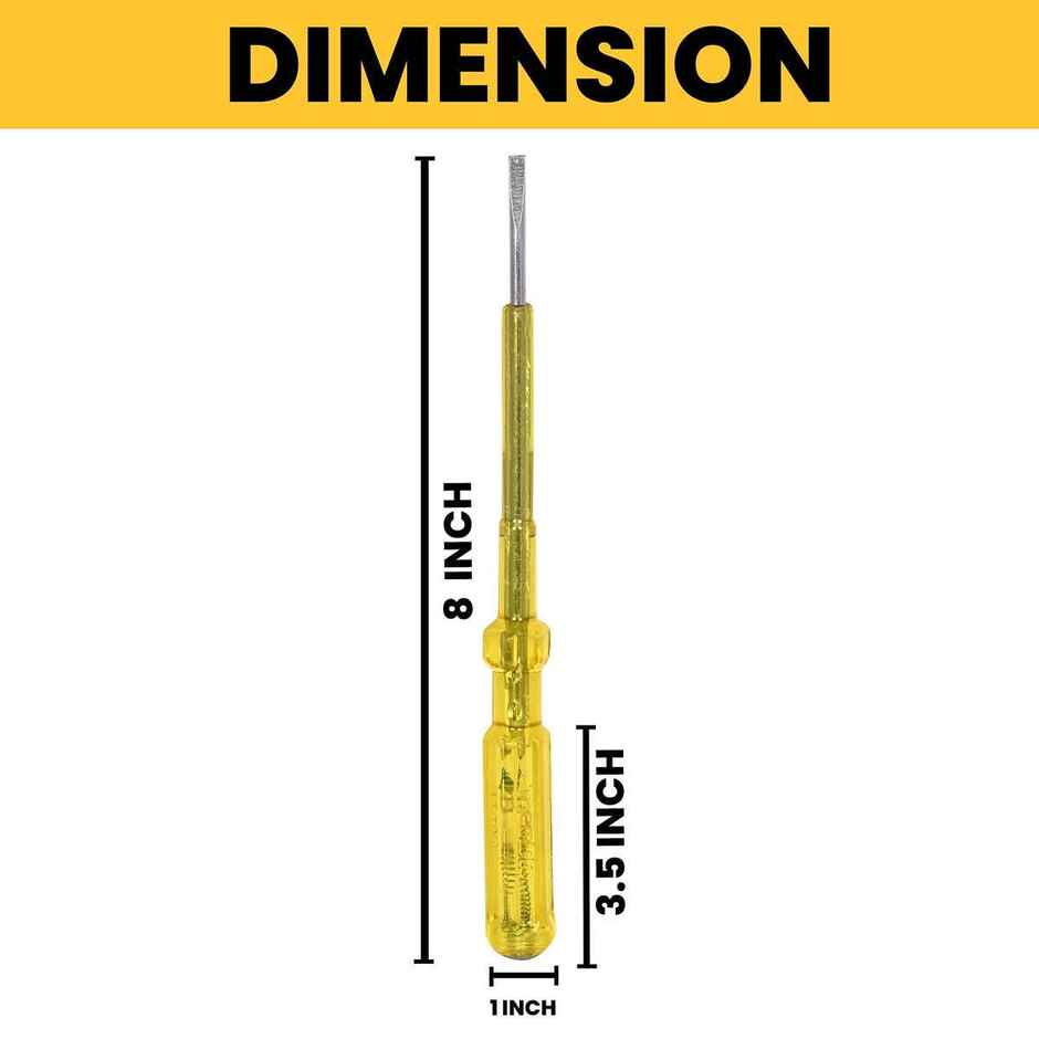 Themisto Th-T26 200 mm Electric Tester (Yellow)