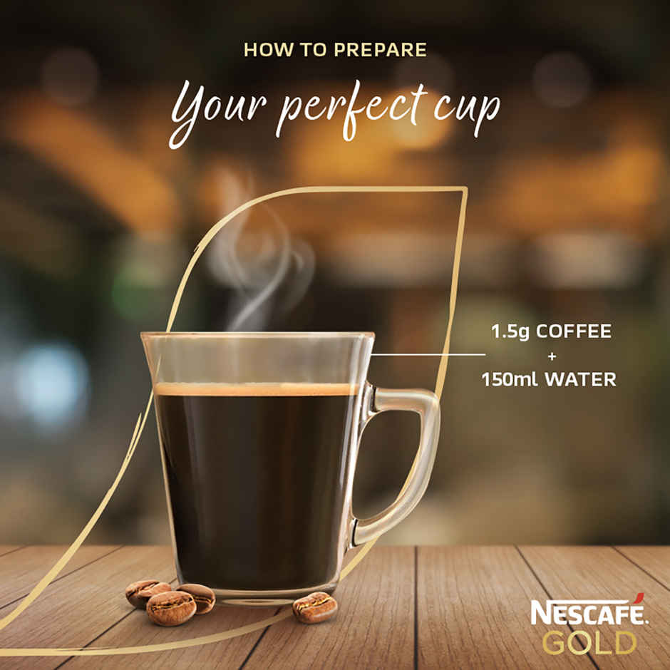 Nescafe Gold Blend Rich And Smooth Arabica And Robusta Instant Coffee