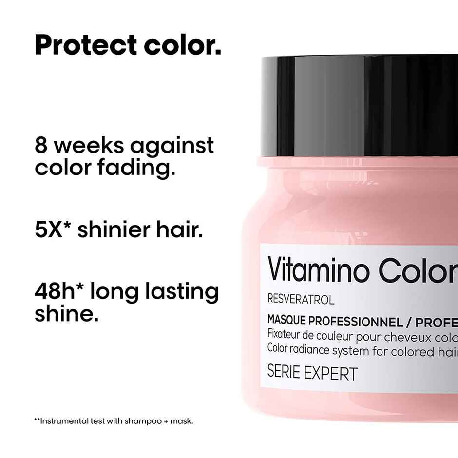 L’Oréal Professionnel Vitamino Color Mask for Color Protection With Resveratrol