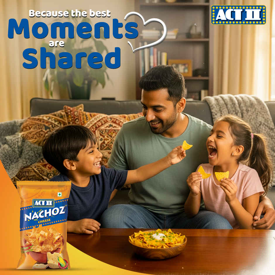 Act II Cheese Nachos - Tortilla Chips | Ready to Eat Snacks | Big Pack