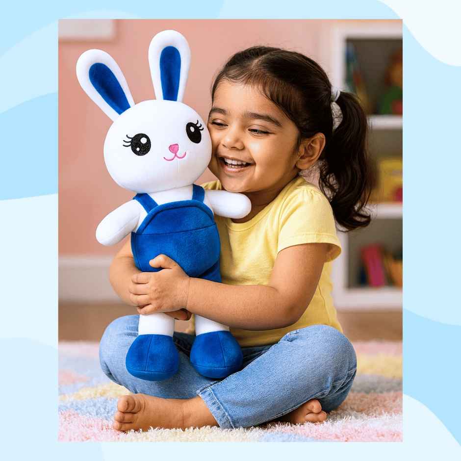 Toytales 4S Bunny 40 cm |Soft Toy |Rabbit Plushie| Stuffed Toys For Kids |For Boys Girls| Animal Toy