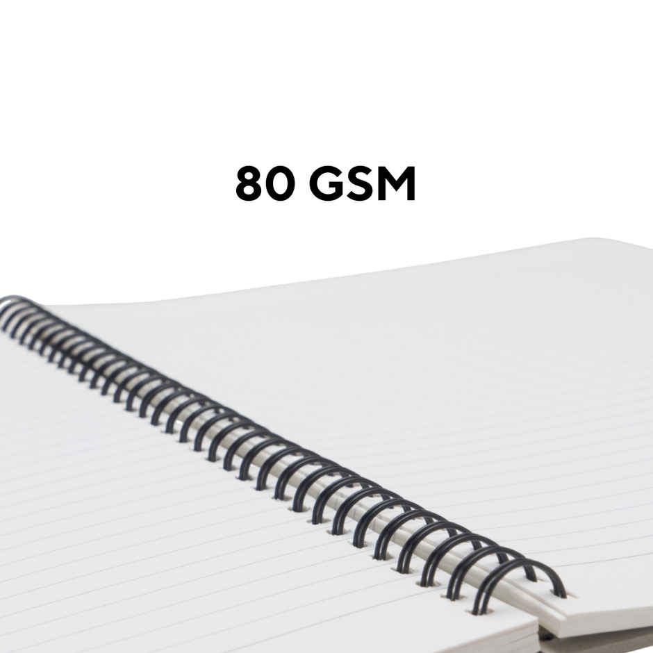 myPAPERCLIP B5 Wiro Notebook | B5 Size | Black | Ruled Pages