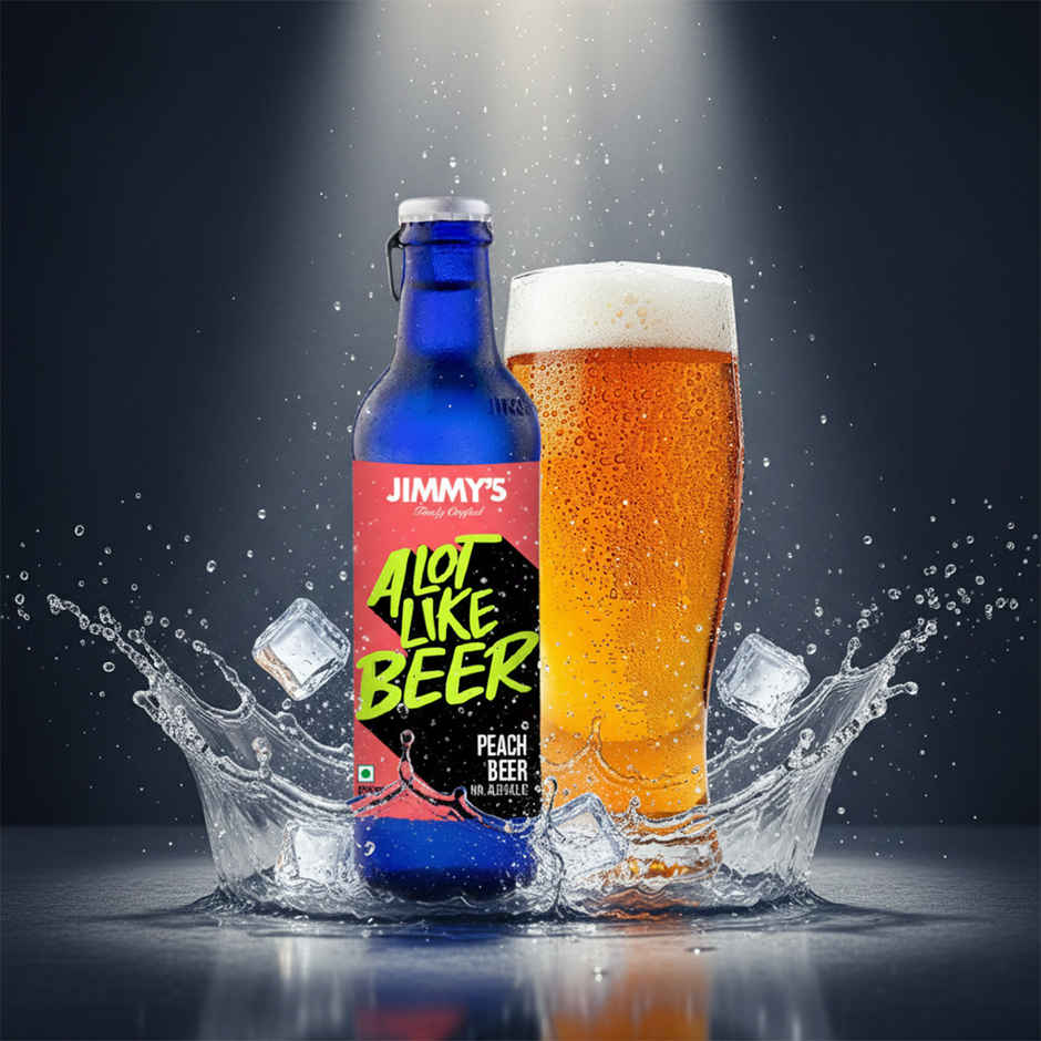 Jimmy's Peach Beer | Non Alcoholic