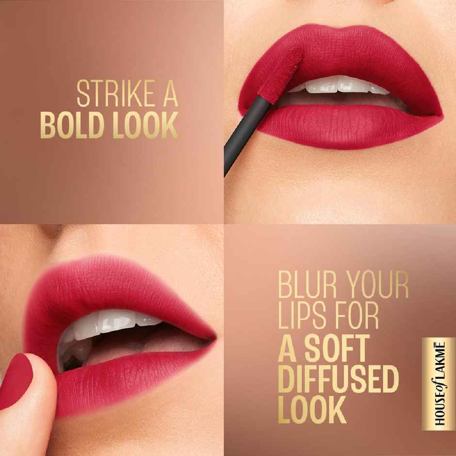 Lakme Xtraordin-airy Lip Mousse Mini | Crimson Sky