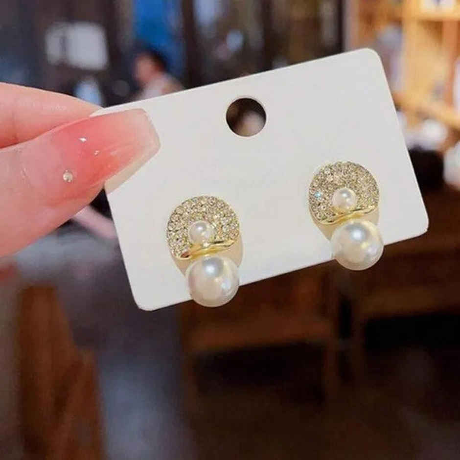 Estailo Fashion Women's Jewellery Earrings Gold | E0001422