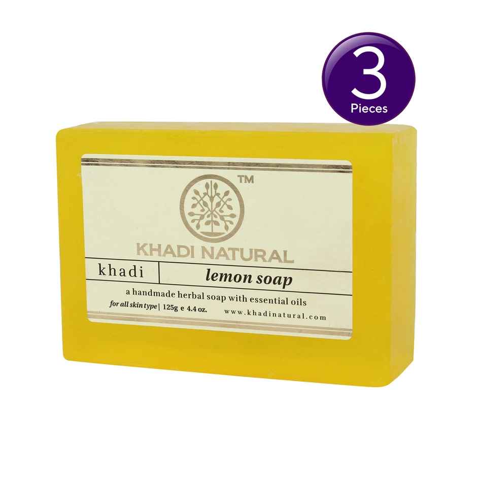 Khadi Natural Lemon Soap Combo