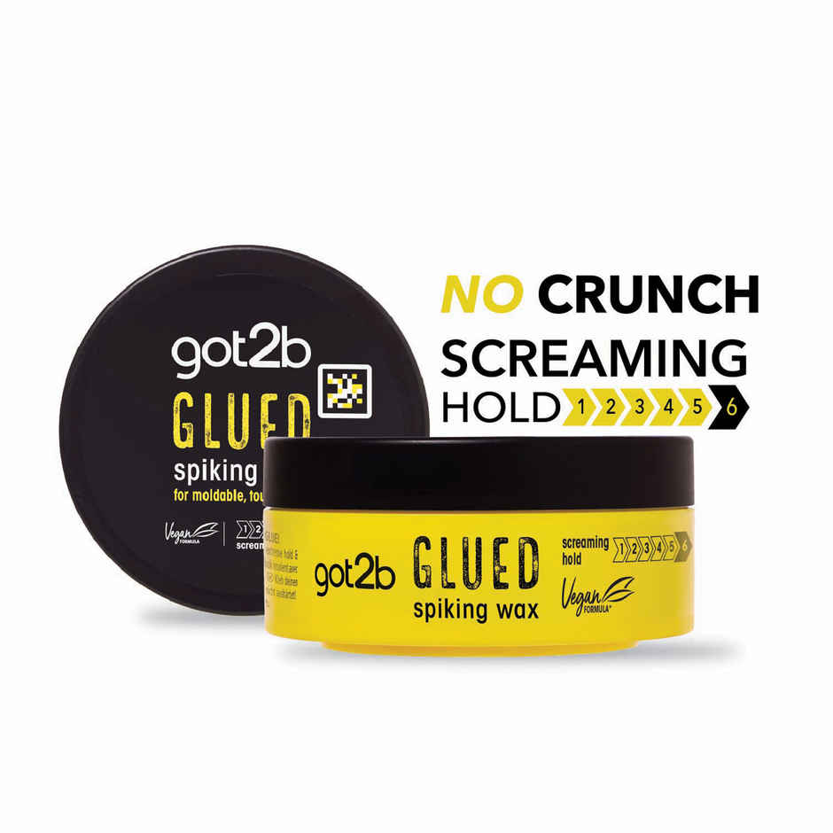 Glued Spiking Wax With Ultra Strong Hold For Tough Looks & Spunky Hairstyle