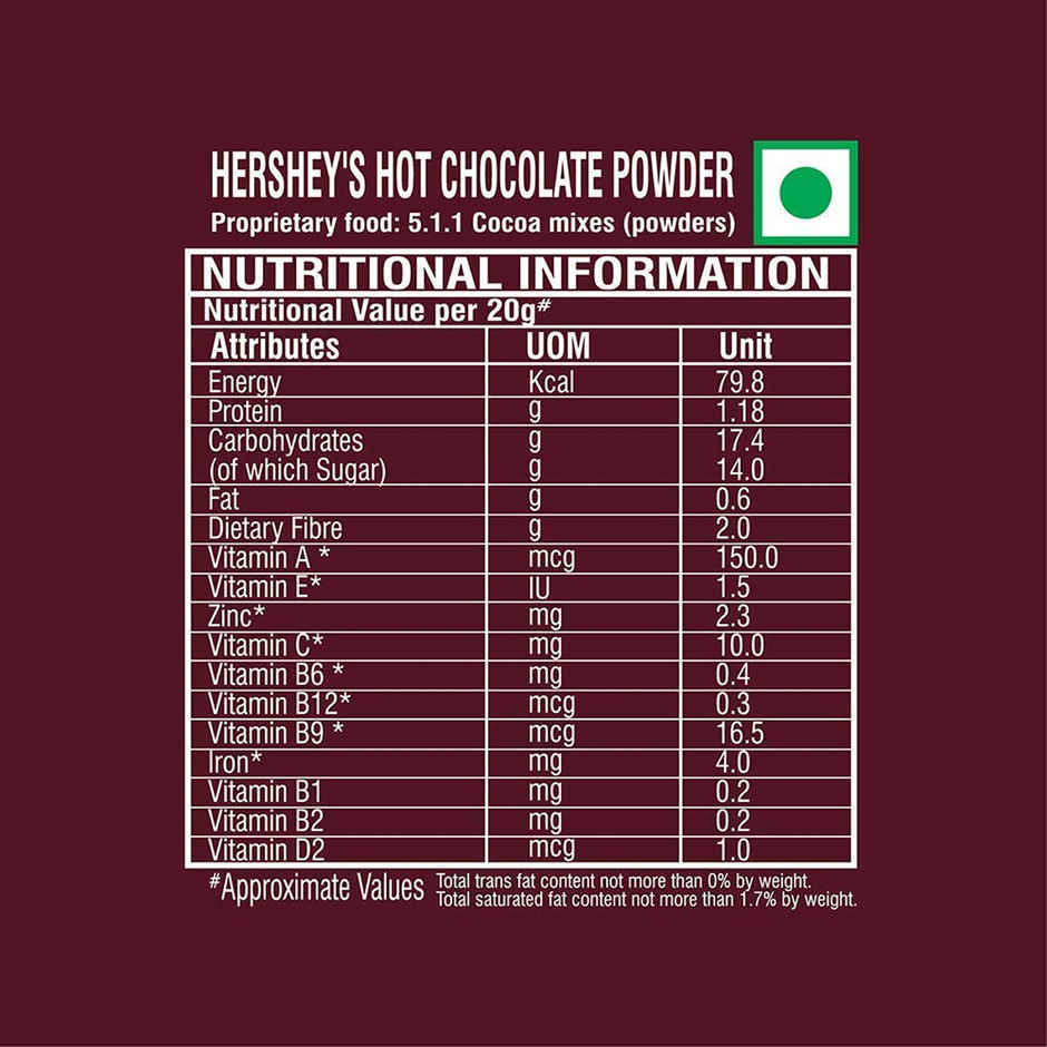 Hershey's Hot Chocolate Powder