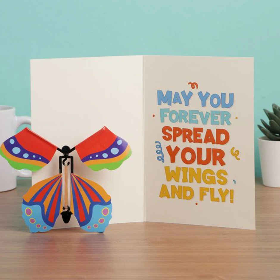 Oye Happy Butterfly Birthday Card