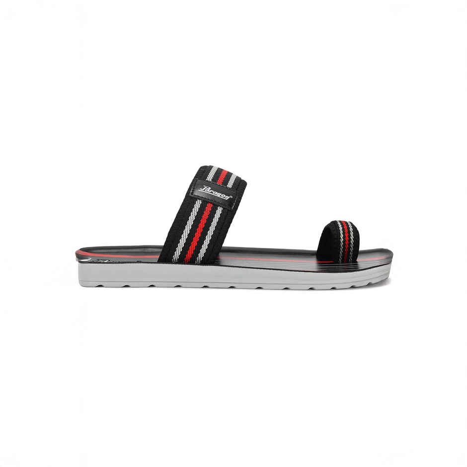 Paragon Men's Black Pu Slippers PUK2226G UK 8