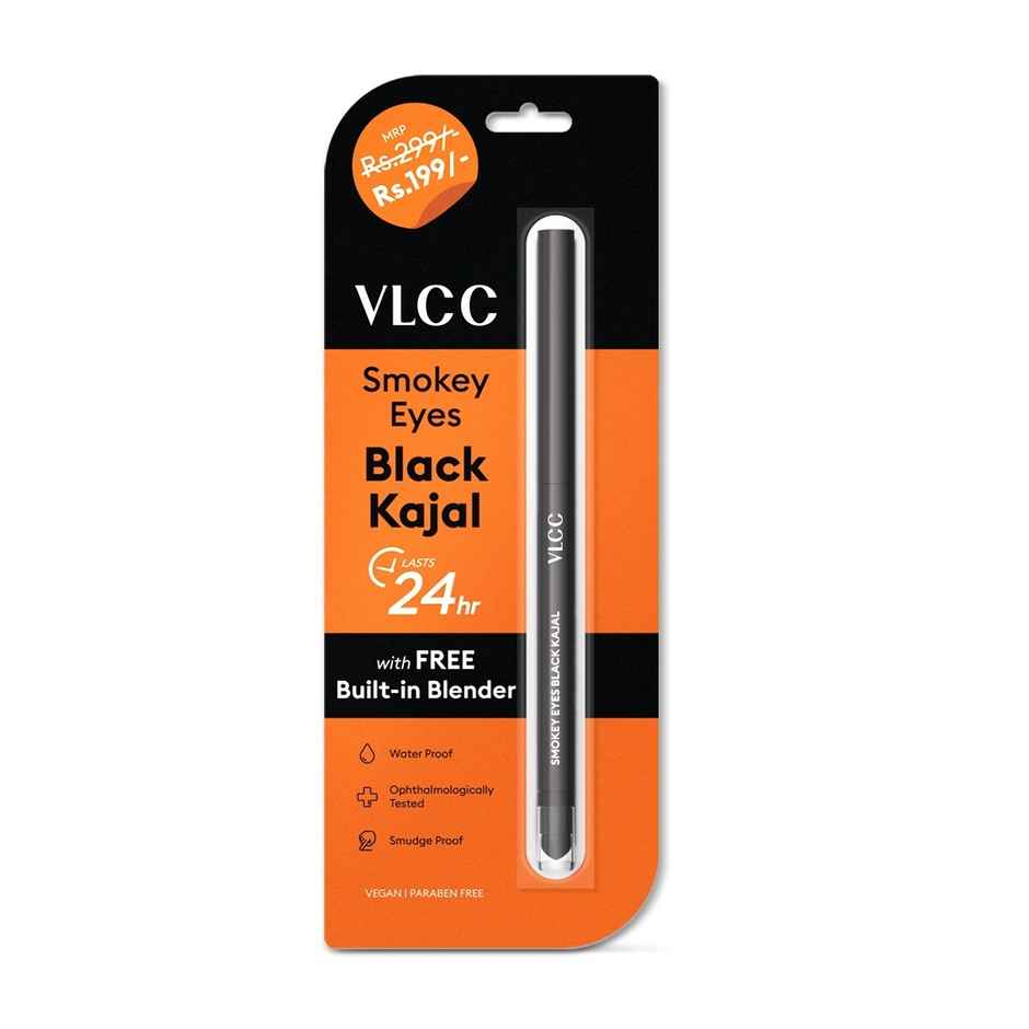 Vlcc Smokey Eyes Black Kajal