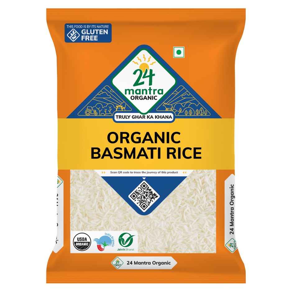 24 Mantra Organic Basmati Rice White