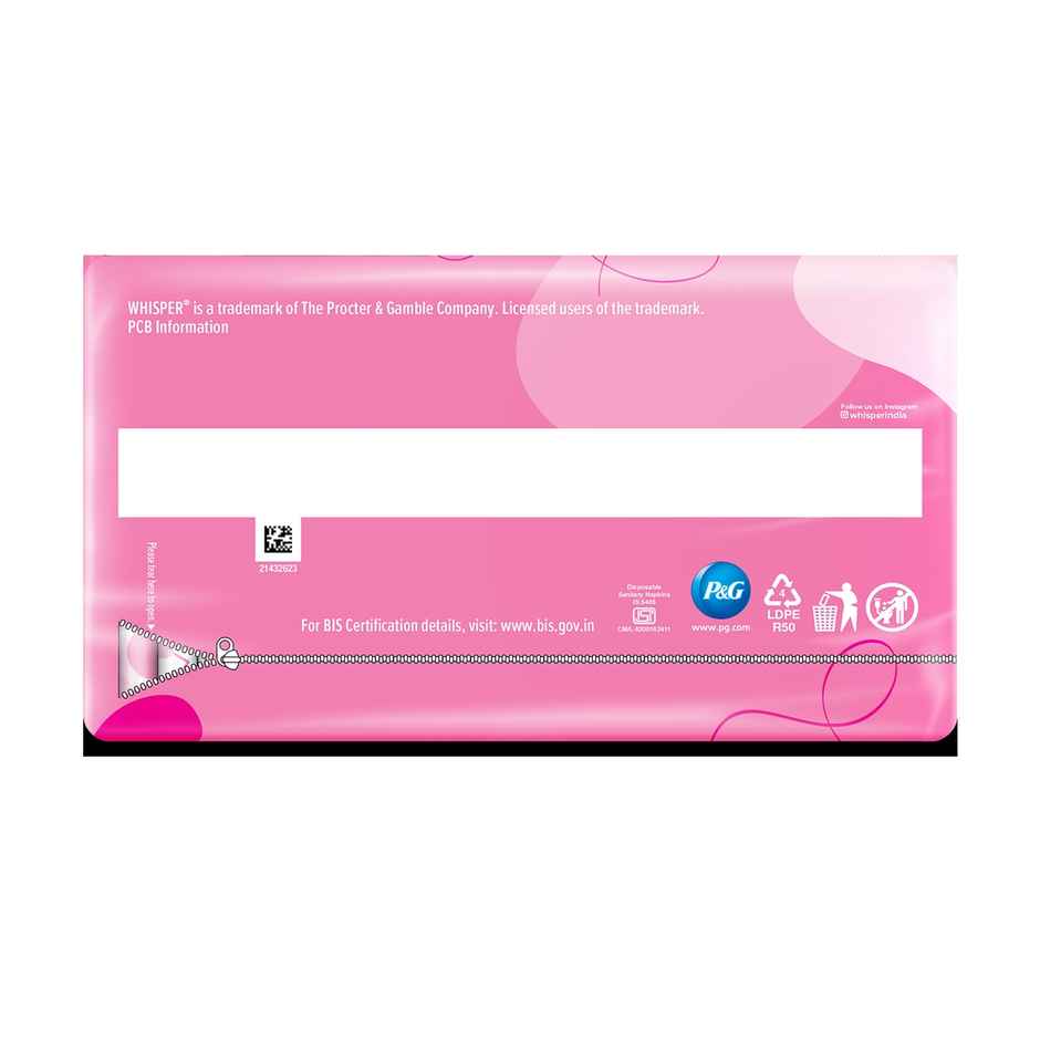 Whisper Ultra Skin Love Soft Sanitary Pads for Women, XL+ 30 Napkins