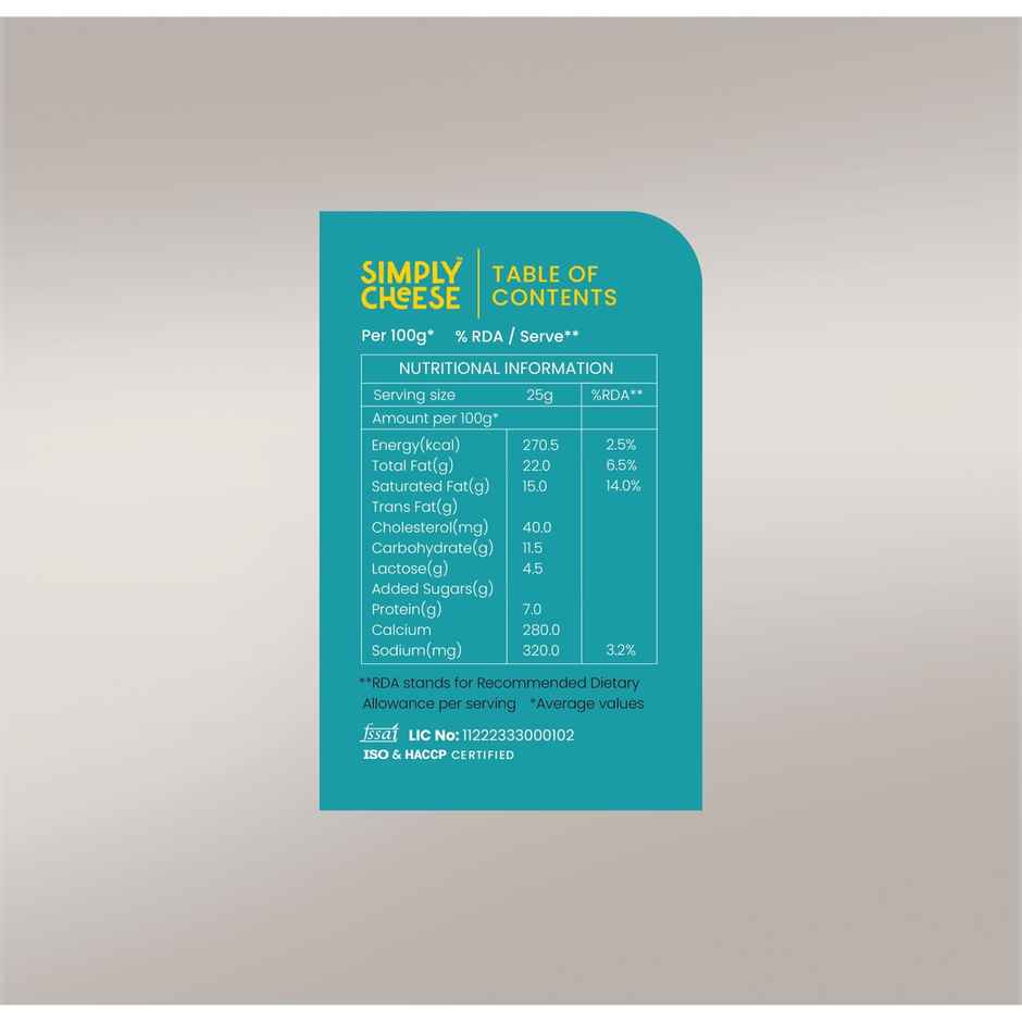 Simply Cheese Maxican Salsa Sauce