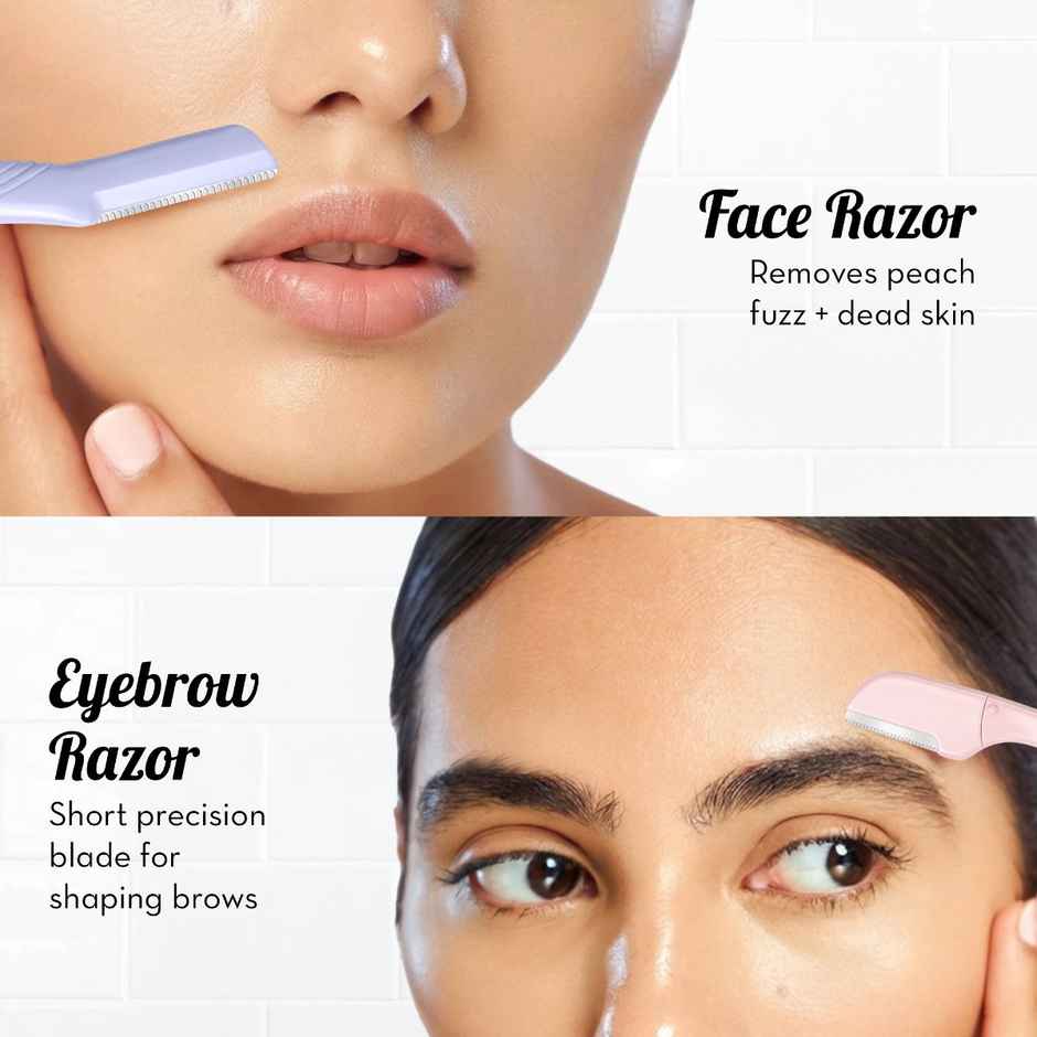 Plush Face and Brow Razor