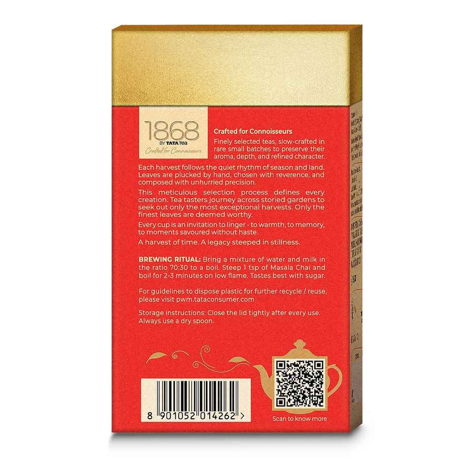 1868 by Tata Tea Masala, Black Tea