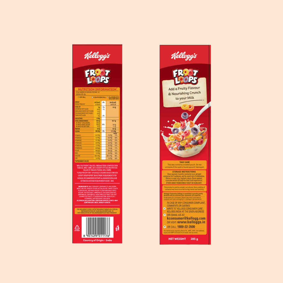 Kellogg's Froot Loops - Crunchy Multigrain Cereal