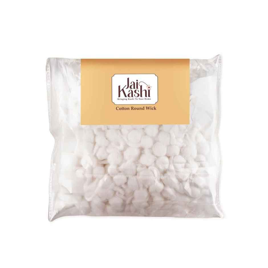 Jai Kashi Cotton Round/Flower Wicks