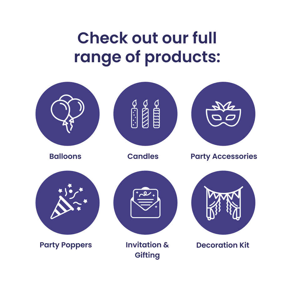 Let's Vybe Foil Balloon Number 5