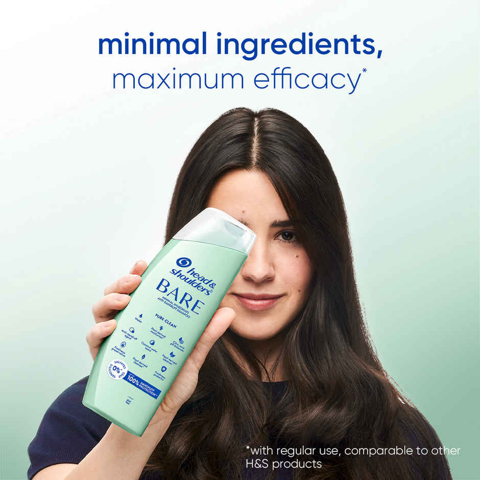 Head & Shoulders BARE Pure clean Anti Dandruff Shampoo