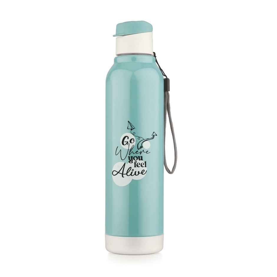 Flair Oxy 900 PP Inner Insulated Water Bottle | Blue | 700 ml
