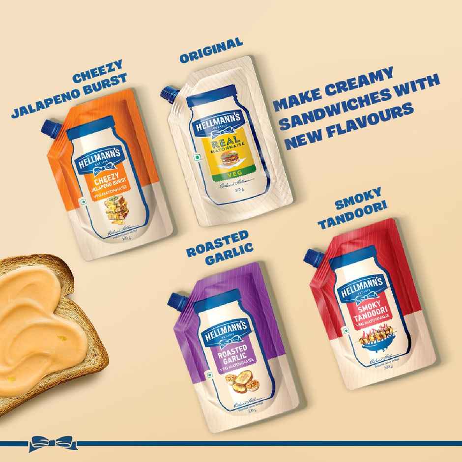 Hellmann's Cheezy Jalapeno Burst Mayo