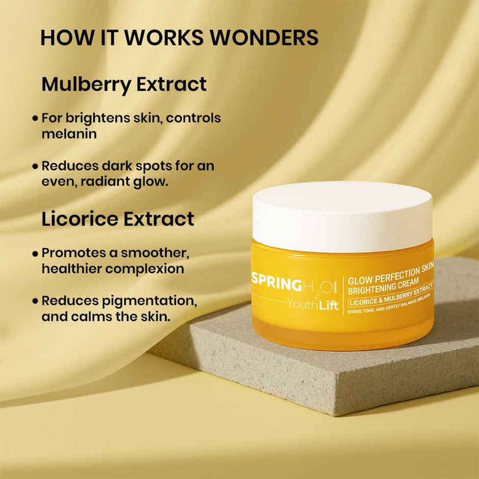 Spring H2O Glow Perfection Skin Brightening Cream