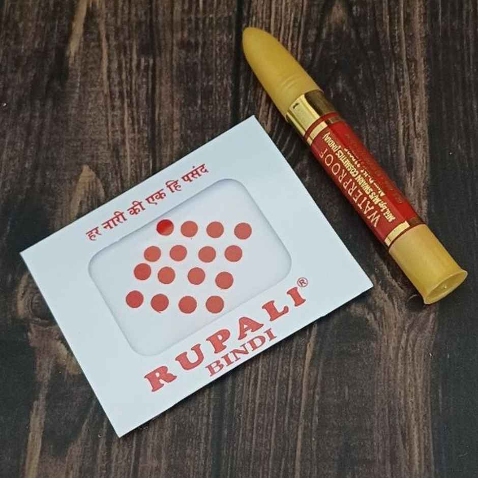 Red Sindoor and Bindi Combo