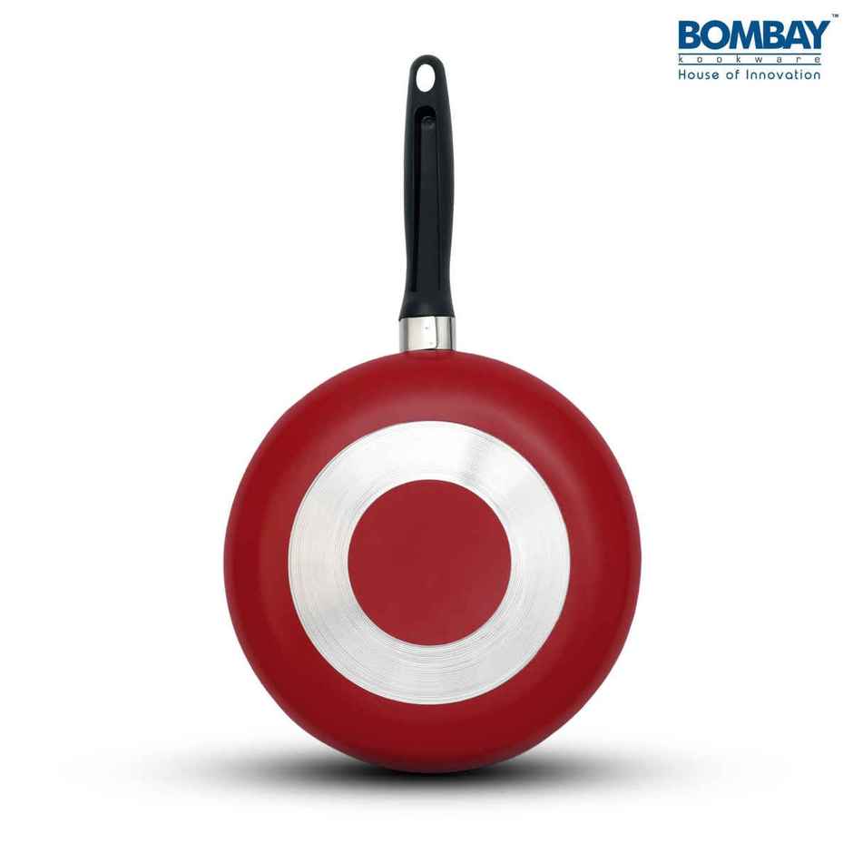 Bombay Kookware Nonstick Tapper Fry Pan - 22 cm
