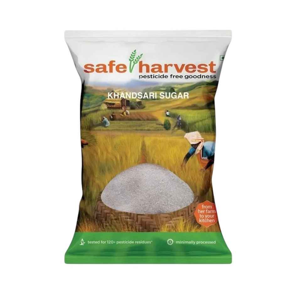 Safe Harvest Pesticide-Free Khandsari Sugar | Artisanal | No Artificial Flavors
