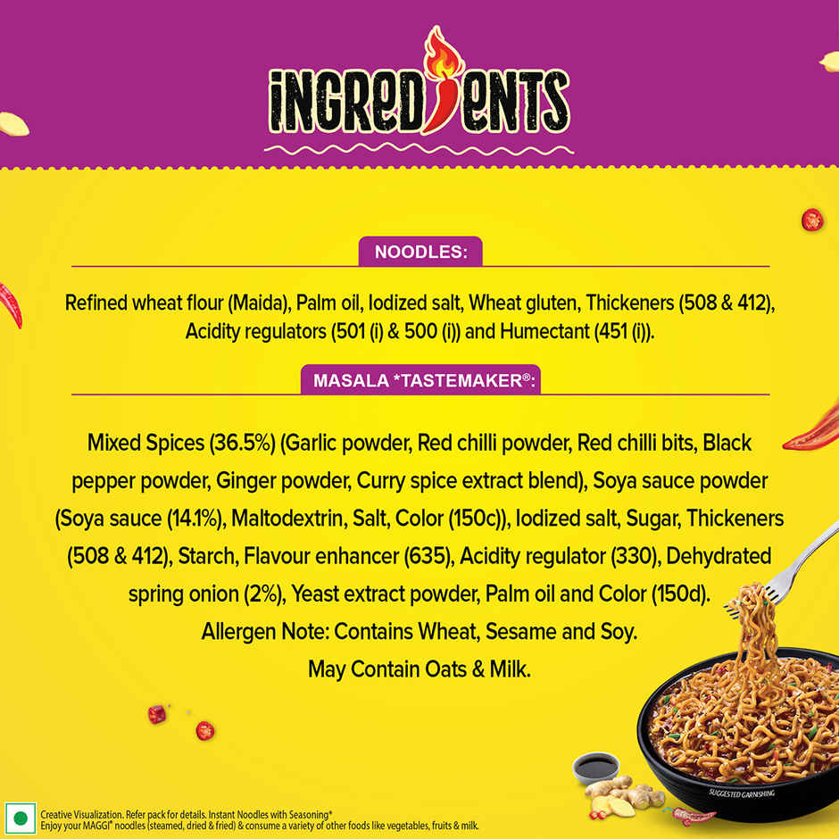 Maggi 2-Minute Spicy Manchurian Noodles