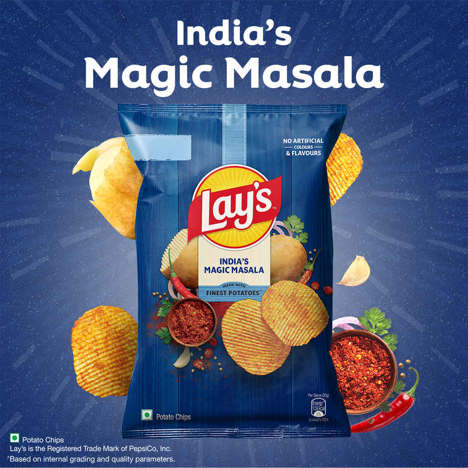 Lay's India's Magic Masala | Crunchy Potato Chips