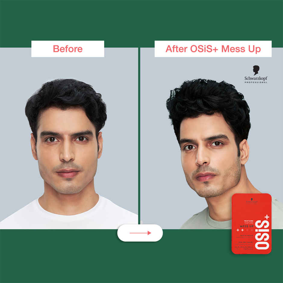 Schwarzkopf Professional OSiS+ Mess Up Hair Styling Matte Paste